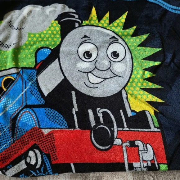 Nemcor Thomas & Friends Reversible Fleece Blanket Size 47x61 Kids Decor - Picture 7 of 12
